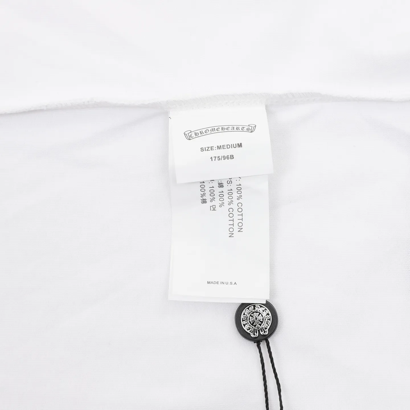 CHROME HEARTS CH T ， + ， ， Same Style。 Size：S-XL
